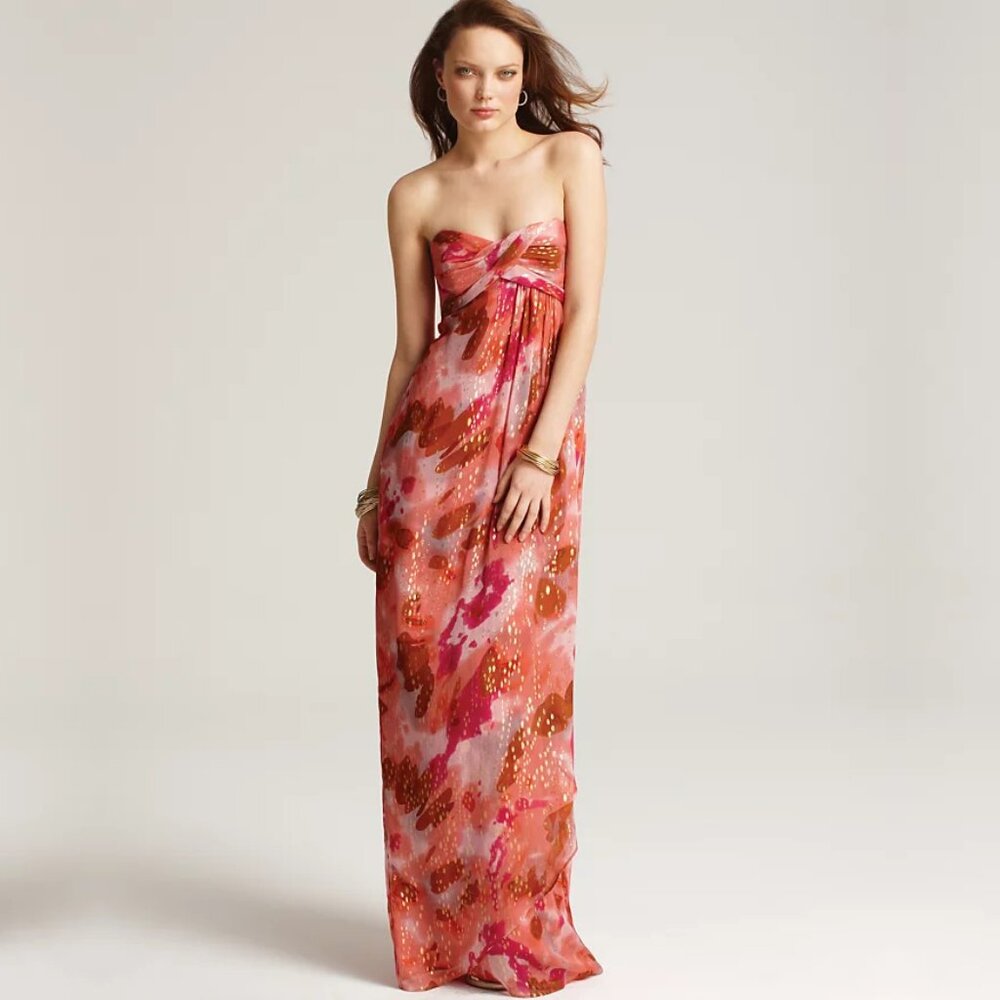 Nicole Miller Strapless Sweetheart Evening Dress ALT ASO Elena Gilbert - Picture 3 of 11